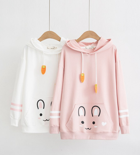 Áo Hoodie Thỏ & Cà Rốt AK08
