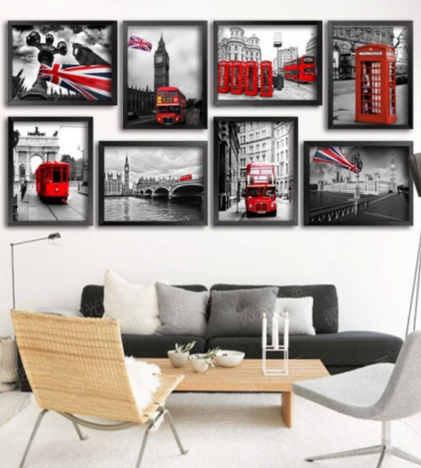 Khung Gỗ Bộ 8 Khung - KG137