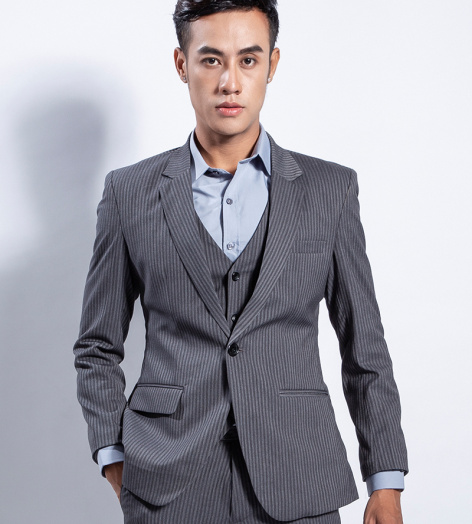 ÁO VEST NAZAFU XÁM CHUỘT AV1114