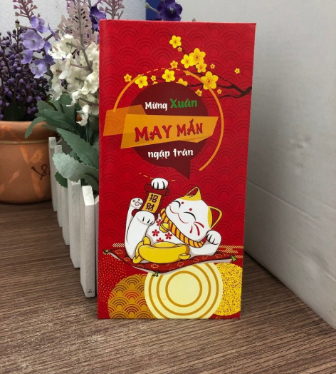 Bao Lì Xì Mừng Xuân May Mắn Ngập Tràn
