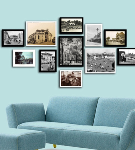 Bộ Khung Ảnh Sài Gòn Xưa