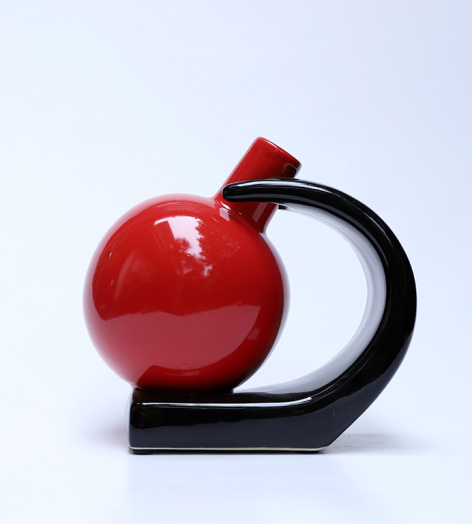 Bình hoa trang trí chai nghiêng