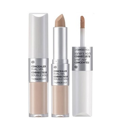 Che Khuyết Điểm Concealer Dual Veil The Face Shop
