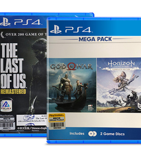 Combo 3 Đĩa Game PS4 God Of War + Horizon + The Last Of US