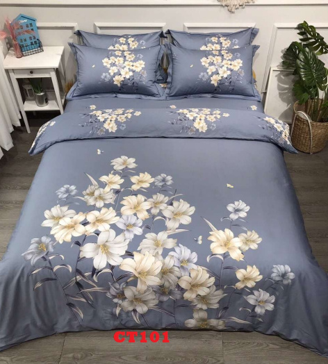 Cotton 100% nhập khẩu nguyên set 4 món CT101