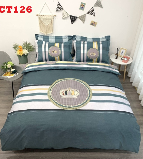 Cotton 100% nhập khẩu nguyên set 4 món CT126
