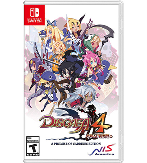 Game Nintendo Switch Disgaea 4 Complete+Mã