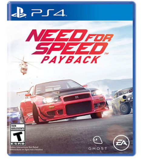 Đĩa Game PS4 Need For Speed Payback Hệ US