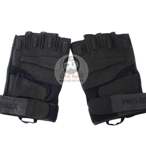 Găng tay lính hở ngón Black Hawk Pro-Biker