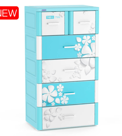 Tủ nhựa Tabi L 5 tầng - Dương