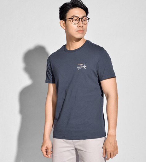 Áo Thun Nam Tay Ngắn Form Fitted 10S20TSH016