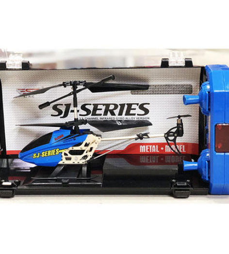 Máy bay điều khiển trên không màu xanh SJ200A