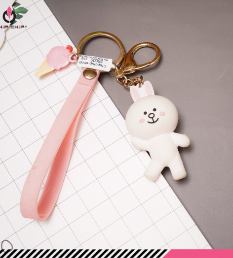 Móc khóa dẻo thú hoạt hình Cony