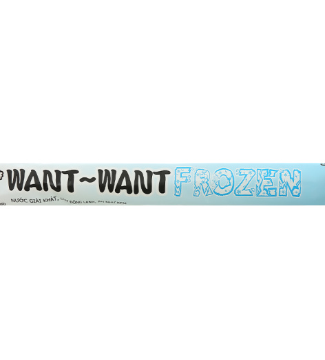 Nước giải khát Want Want Frozen vị yogurt cây 78ml