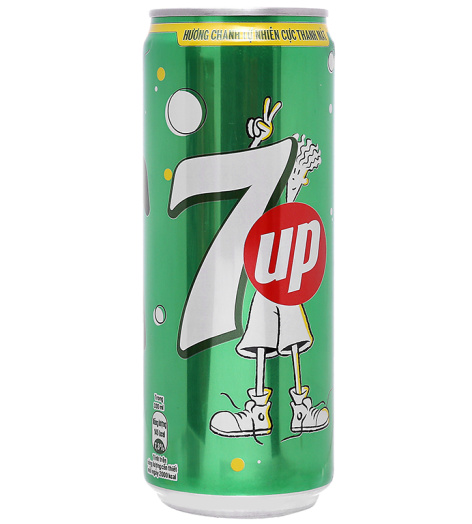 Nước ngọt 7 Up vị chanh 330ml