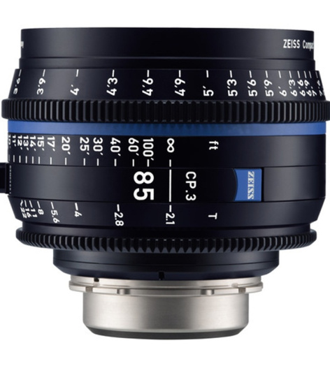 ỐNG KÍNH ZEISS COMPACT PRIME CP.3 85MM T2.1 (PL MOUNT, METERS)