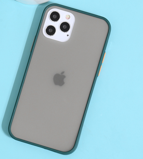 Ốp lưng iPhone 12/ 12 Pro nhựa dẻo PINGE-C OSMIA Xanh bóng đêm