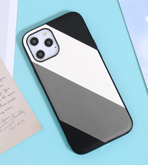 Ốp lưng iPhone 12 Pro Max Nhựa cứng viền dẻo Rabow JM Đen