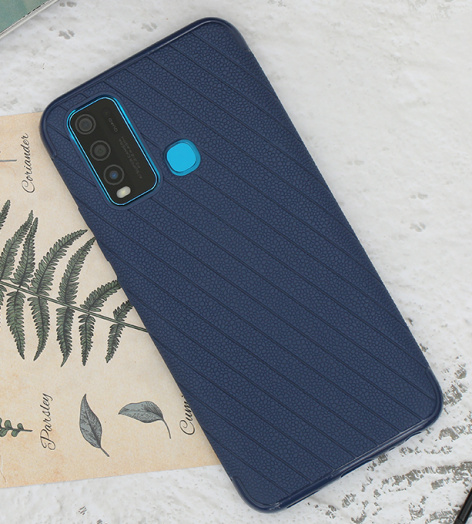 Ốp lưng Vivo Y30/Y50 nhựa dẻo Elegant OSMIA Navy