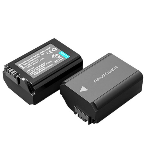 PIN RAVPOWER NP-FW50 FOR SONY NEX 3, NEX 5, NEX 6, NEX 7, A6000, A5000, A6300. A6500