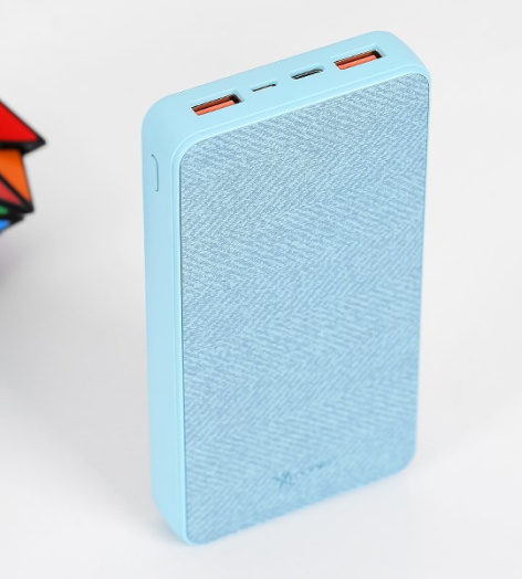 Pin sạc dự phòng Polymer 15.000mAh Type C PD QC3.0 Xmobile PowerBox P72D Xanh