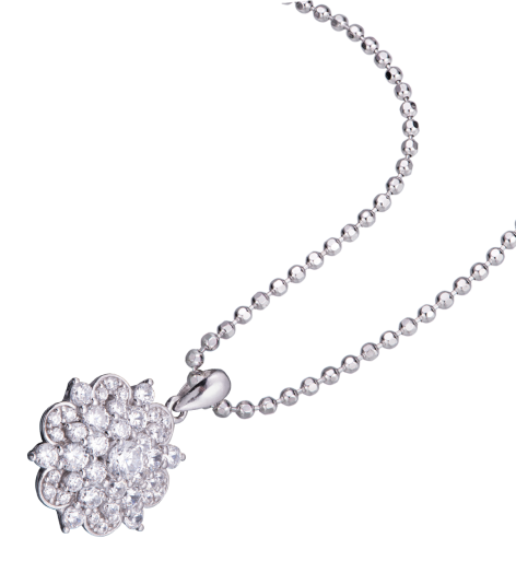 Mặt dây chuyền bạc đính đá PNJSilver XMXMK000245