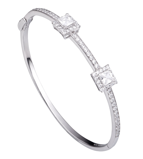 Vòng tay bạc đính đá PNJSilver XMXMK000018