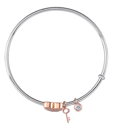 Vòng tay bạc đính đá PNJSilver Friendzone Breaker XMXMH000002