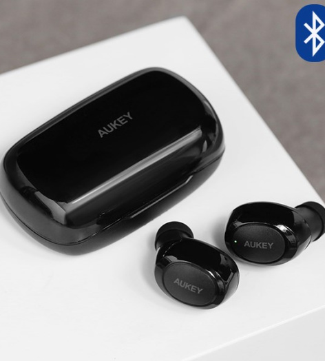 Tai nghe Bluetooth True Wireless Aukey EP-T16S Đen