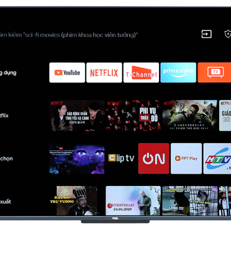 Android Tivi QLED TCL 4K 50 inch