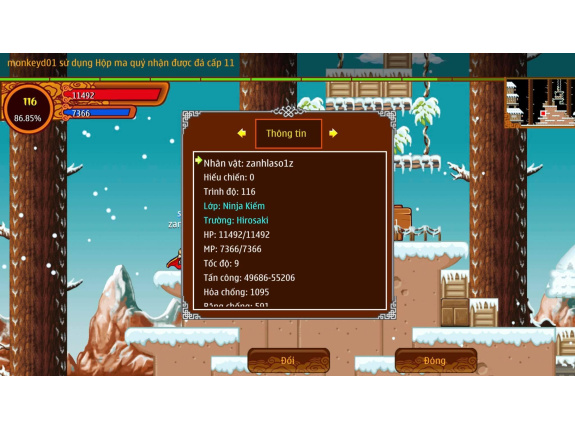 TÀI KHOẢN NINJA SỐ #3749