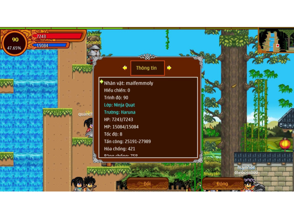 TÀI KHOẢN NINJA SỐ #3782