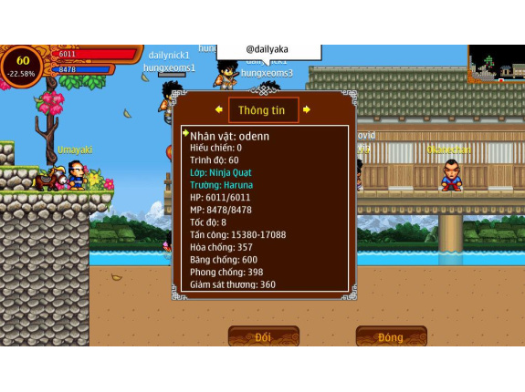 TÀI KHOẢN NINJA SỐ #3797