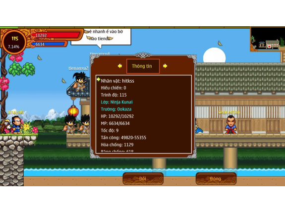 TÀI KHOẢN NINJA SỐ #3828