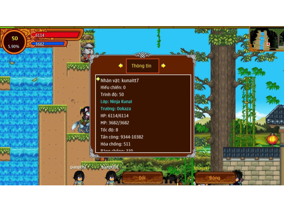 TÀI KHOẢN NINJA SỐ #3860