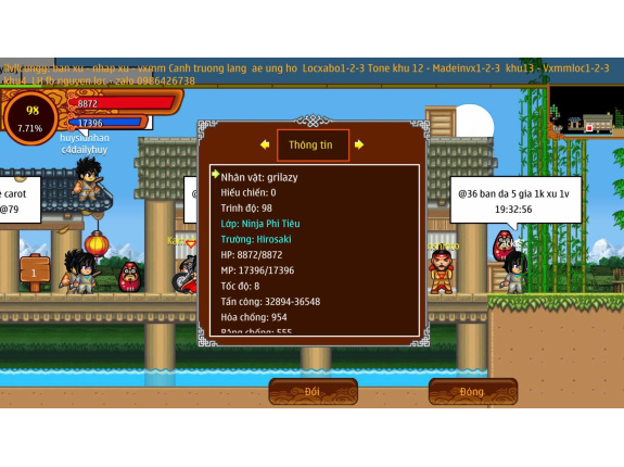 TÀI KHOẢN NINJA SỐ #3870