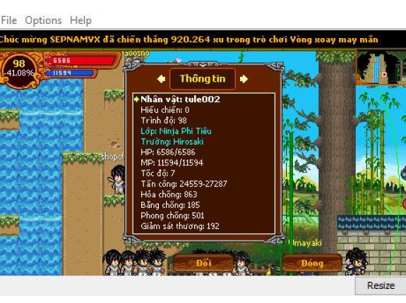 TÀI KHOẢN NINJA SỐ #3880