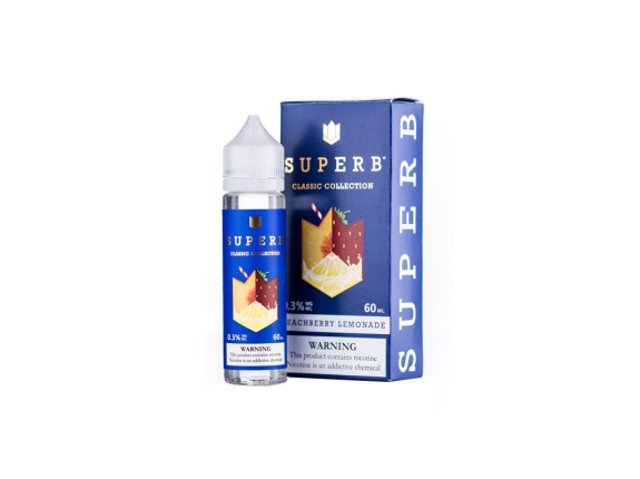 PEACHBERRY LEMONADE BY SUPER B (60ML) (NƯỚC CHANH ĐÀO DÂU)