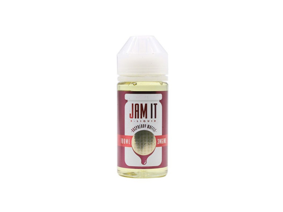 RASPBERRY WAFFLE BY JAM IT (100ML) (WAFFLE MÂM XÔI)
