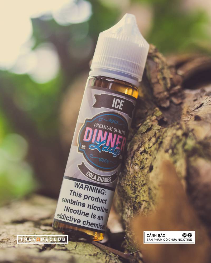 COLA SHADES ICED BY DINNER LADY (60ML)(COLA CHANH LẠNH)